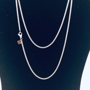 David Yurman 26” 2.7mm Chain Necklace SS 925